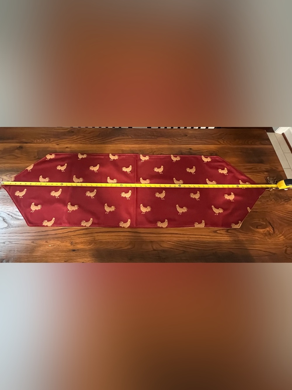 Reversible Chicken Table Runner - Picture 9 of 11